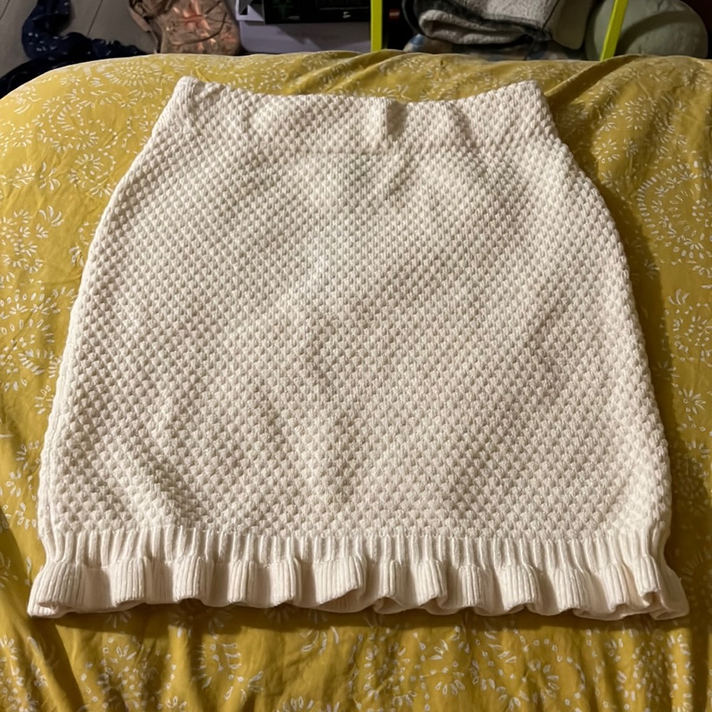 Express - knit mini skirt